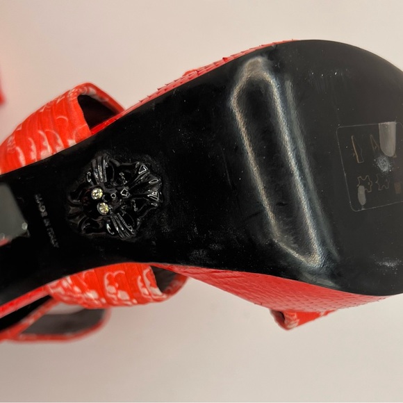 Philippe Plein GoldJunge heels - Picture 6 of 6